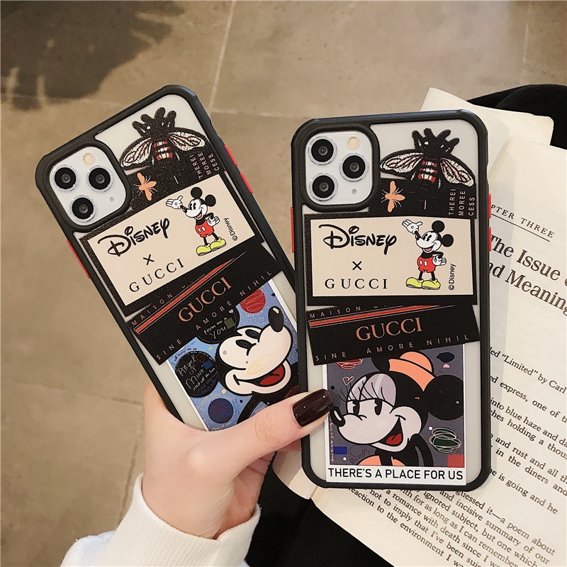 Ốp Điện Thoại Silicon In Hình Mickey Minnie Cho iPhone 11 PRO MAX 6 6s 7 8 plus XS MAX XR SE 2020 | BigBuy360 - bigbuy360.vn