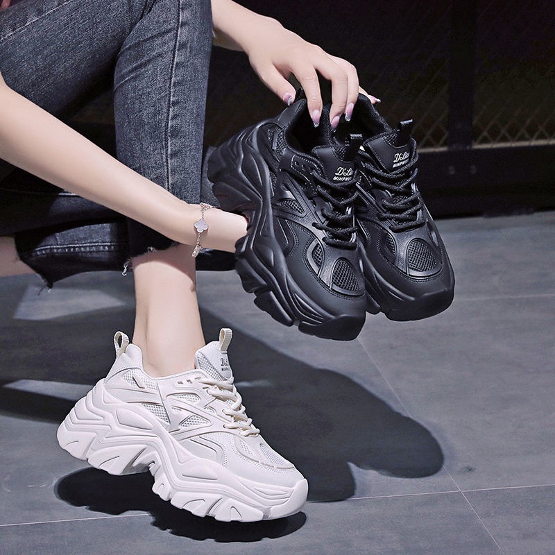 Giày Thể Thao Nữ Đế Dày Phong Cách Châu Âu Mới