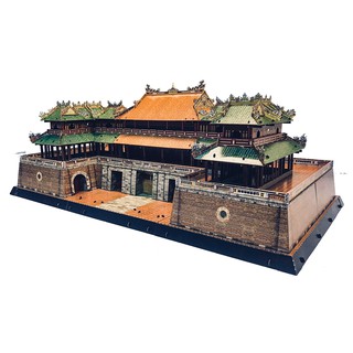 Mô Hình Lắp Ráp 3D Ngọ Môn Hoàng Thành Huế Meridian Gate Hue, Mô Hình Kiến Trúc Giấy, Quà Lưu Niệm