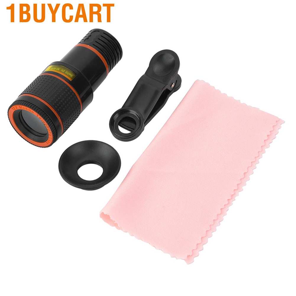 1buycart Phone Telephoto Lens  Professional Cell Camera Len Universal Telescopic Focusing for Tablet