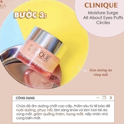 Set Kem Dưỡng Ẩm Clinique Moisture Surge 100- Hour (125ML + 15ML + 30ML)