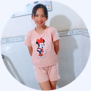 Bộ Mickey size đại cho bé gái (18-30kg)