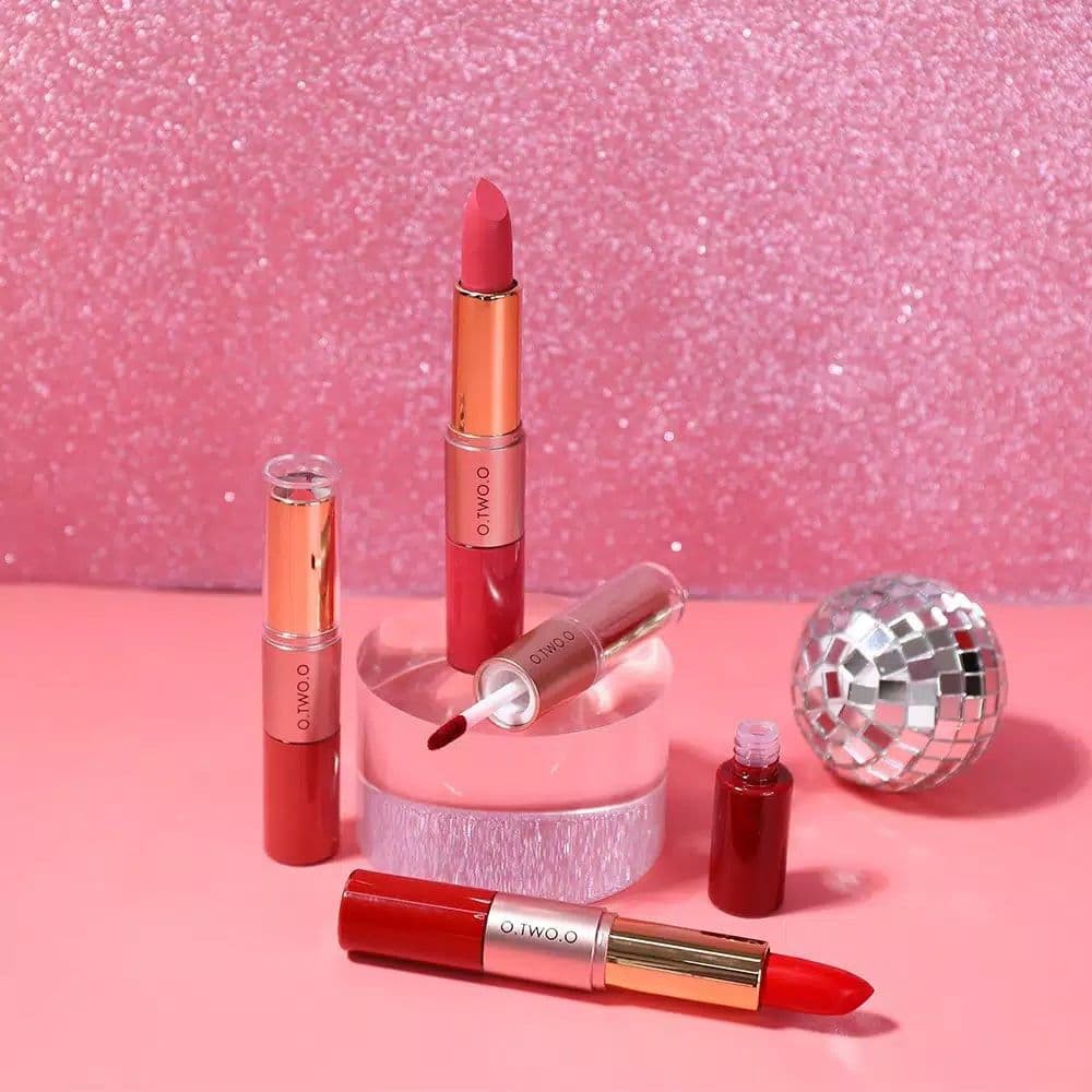 (Hàng Mới Về) Son Kem Lì O Two O Rose Gold 2 Trong 1 Màu Sắc Thời Trang | BigBuy360 - bigbuy360.vn