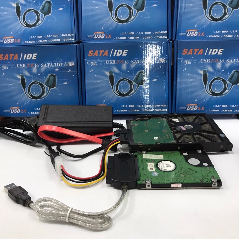 Bộ đọc dữ liệu cho mọi ổ cứng ATA or SATA mới full box