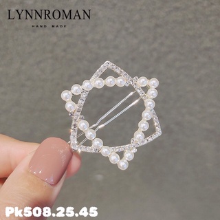 Kẹp tóc hạt ngọc phong cách sang trọng