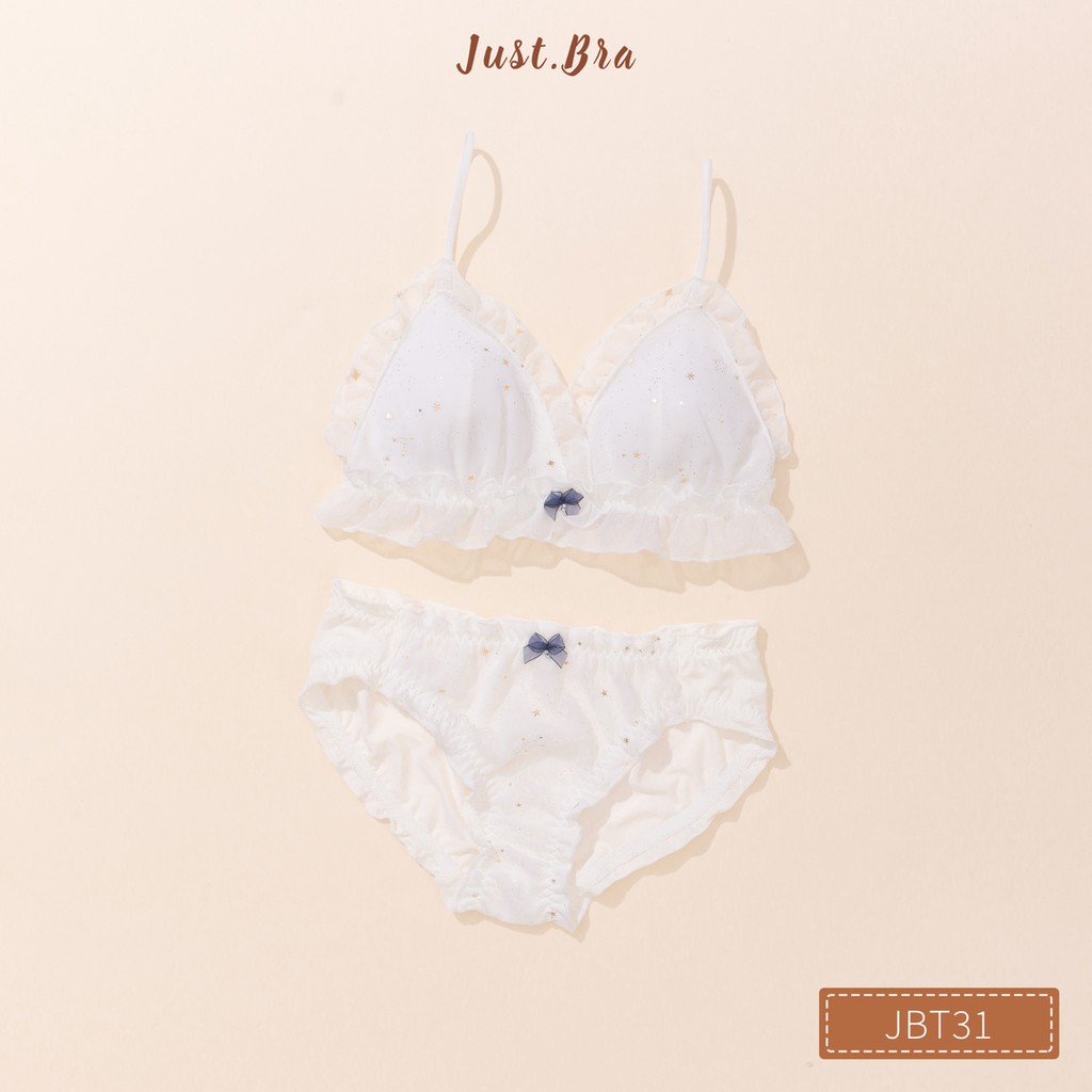 Set đồ lót Just Bra lấp lánh, công chúa JBT31 | BigBuy360 - bigbuy360.vn