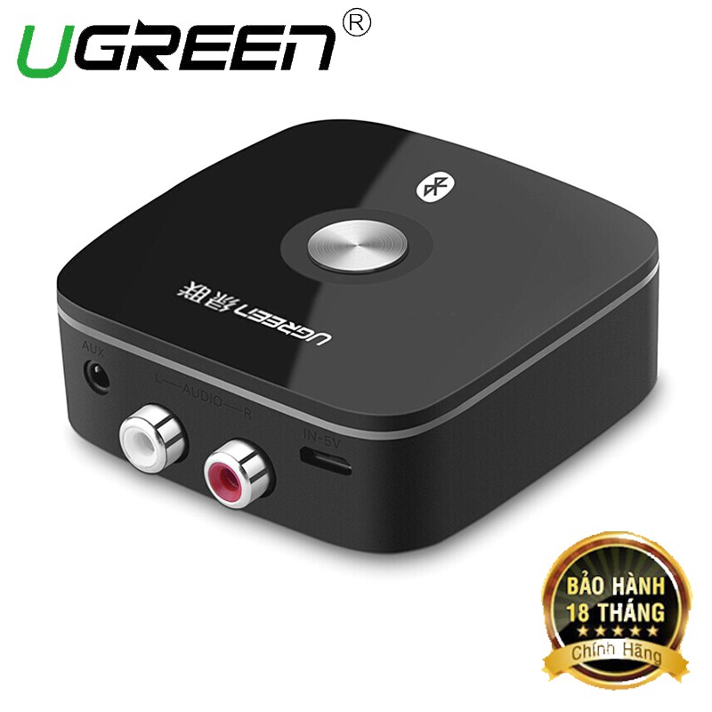 Bộ Thu Bluetooth 5.0 Cho Loa Amly UGREEN 40759 - Thiết Bị Nhận Bluetooth Hàng Chính Hãng