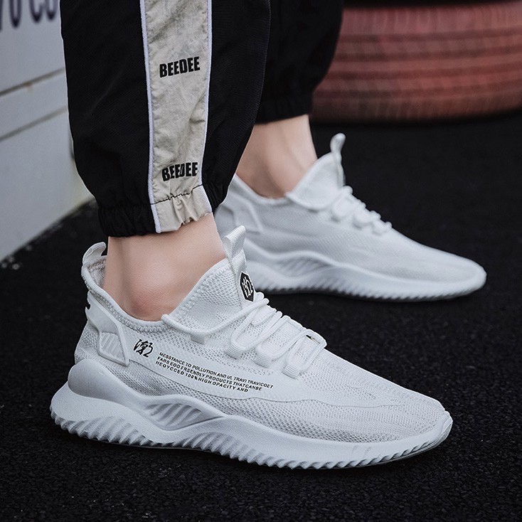 [Mã FAMAYMA2 giảm 10K đơn 50K] Giày nam sneakers thể thao - APB sườn chữ có 2 màu | BigBuy360 - bigbuy360.vn