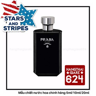 💥𝗦𝗔𝗟𝗘.𝗦𝗛𝗢𝗖𝗞💥Nước hoa dùng thử Prada L'homme Intense Test 10ml/20ml Spray / Chuẩn authentic