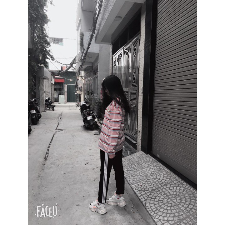 [Mã NOWSHIPT6HAPPY giảm 20k đơn 50k] quàn 3 sọc unisex ông suông nam nữ -Q3S001 | BigBuy360 - bigbuy360.vn