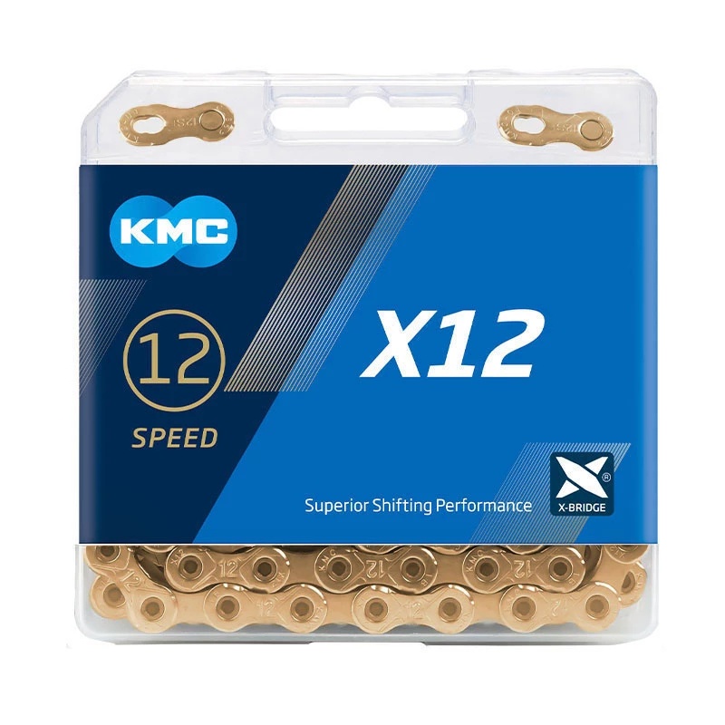 Bộ Dây Xích Xe Đạp Leo Núi KMC X12 12 126L 12 12V Kèm Hộp Đựng