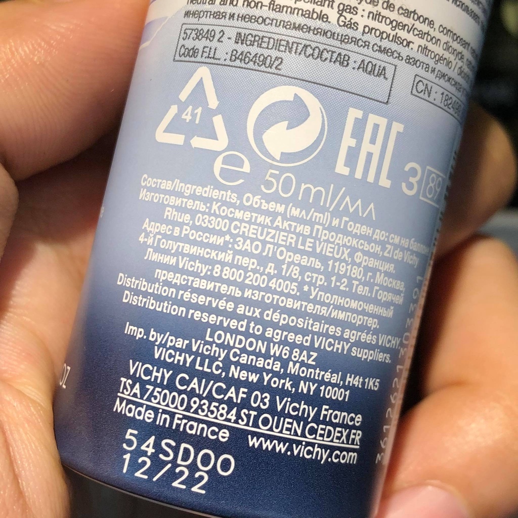 Xịt khoáng Vichy cấp ẩm bảo vệ làm dịu da hiệu quả | BigBuy360 - bigbuy360.vn