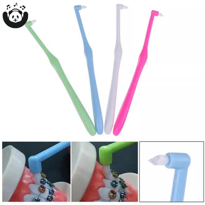 [Hàng mới về] Bàn chải lông mềm đặc biệt nhỏ gọn làm sạch khi gắn niềng răng