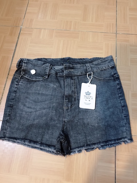 QUẦN SOOC JEAN TÚI NẮP