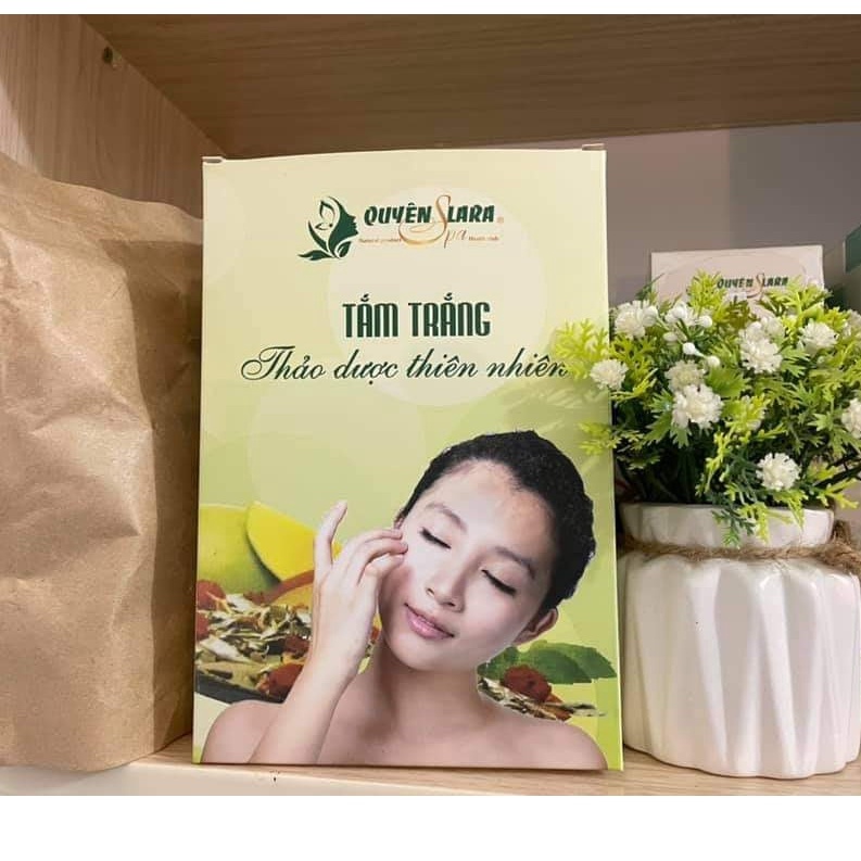 [320g Hàng Cao Cấp]Bột Tắm Trắng Thảo Dược Quyên Lara giúp Tẩy Da Chết, Dưỡng Da, Chăm Sóc Body Trắng Mịn Quyên Lara