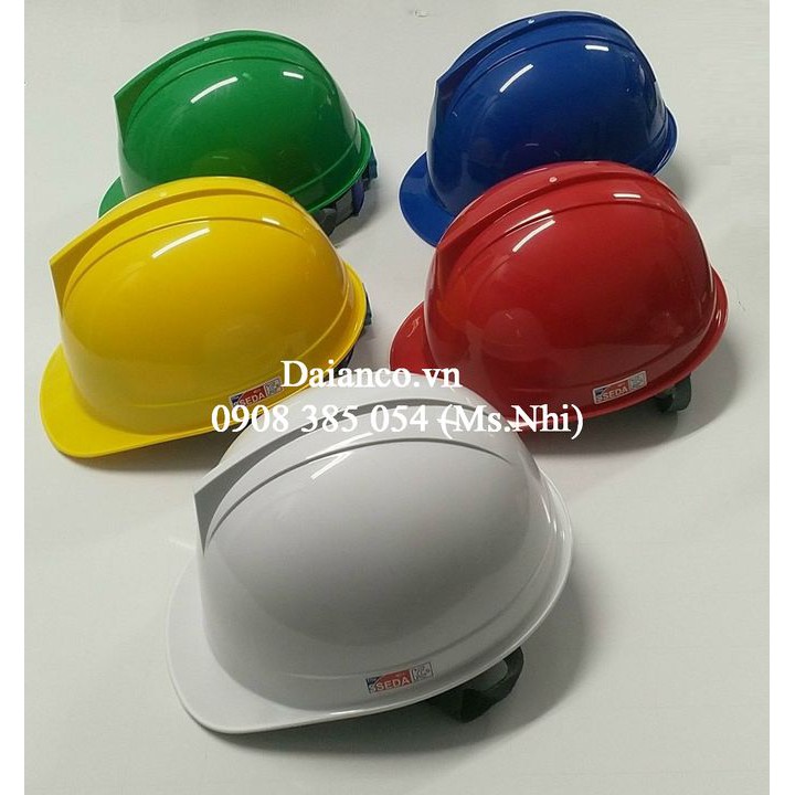 Nón bảo hộ lao động Hàn Quốc chống va đập Sseda 1- Hình thật