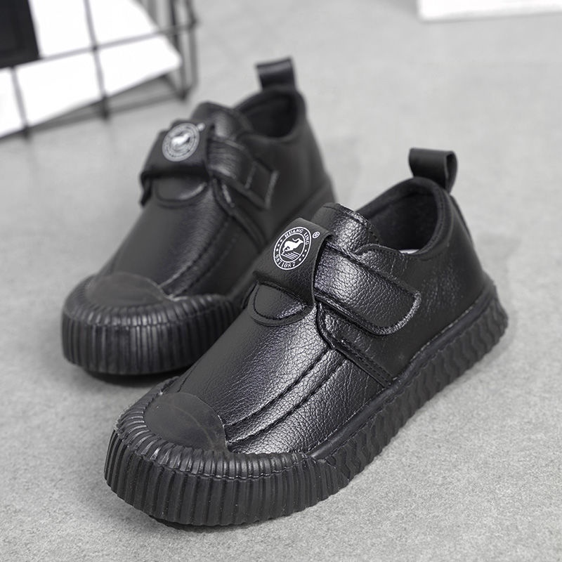 Giày Da Bít Mũi Phong Cách Hàn Quốc Dễ Thương Dành Cho Các Bé