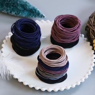 Set 100 chun dây buộc tóc