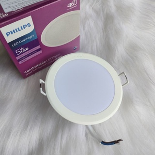 Đèn Led Downlight âm trần Philips Led Meson 5W 59447 Trắng Vàng khoét lỗ phi 90 Hàng Chính Hãng