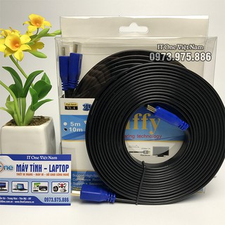 Dây cáp hdmi to hdmi 10m hỗ trợ 3d, 4k siêu nét