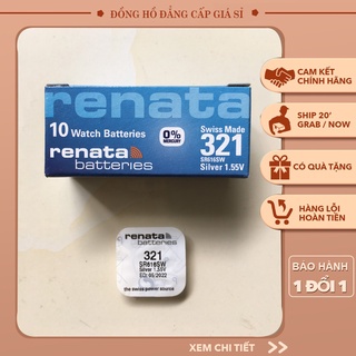 Viên pin renata sr616sw sr616 321 616 1.55v thụy sĩ