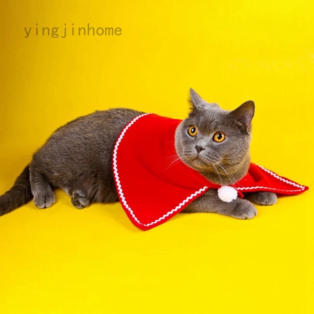 ÁO CHOÀNG NOEL GIÁNG SINH CHO THÚ CƯNG CHÓ MÈO