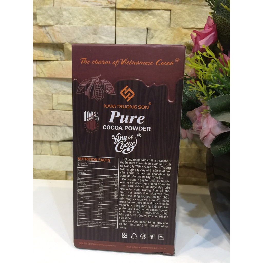 BỘT CA CAO NGUYÊN CHẤT NAM TRƯỜNG SƠN