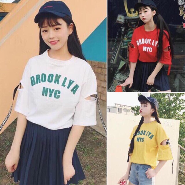 Áo tay lỡ form rộng nam - nữ thời trang