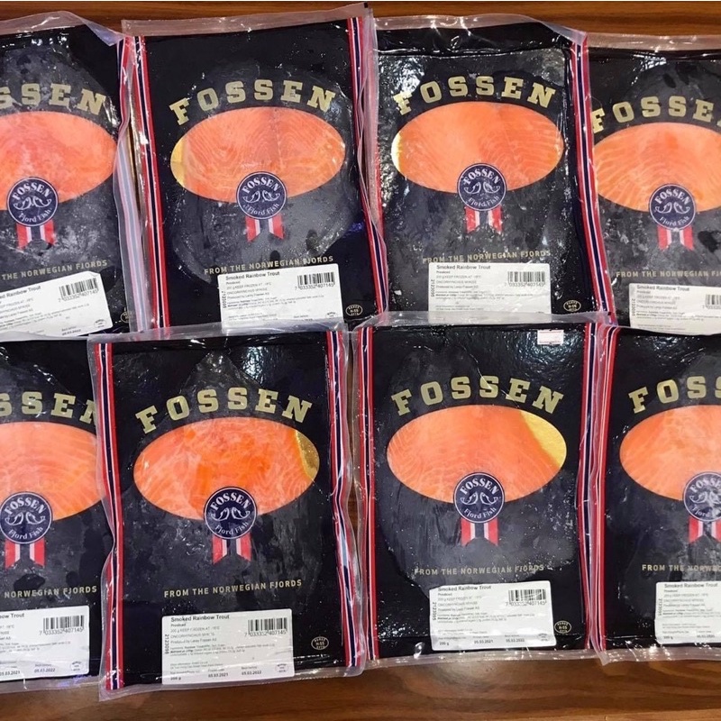 200Gr Cá hồi Nauy xông khói truyền thống Fossen