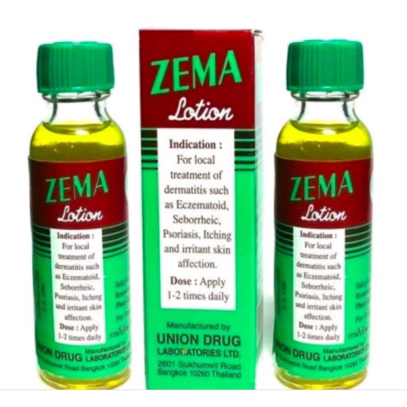 Chai bôi ngoại da dạng nước Zema Thái Lan