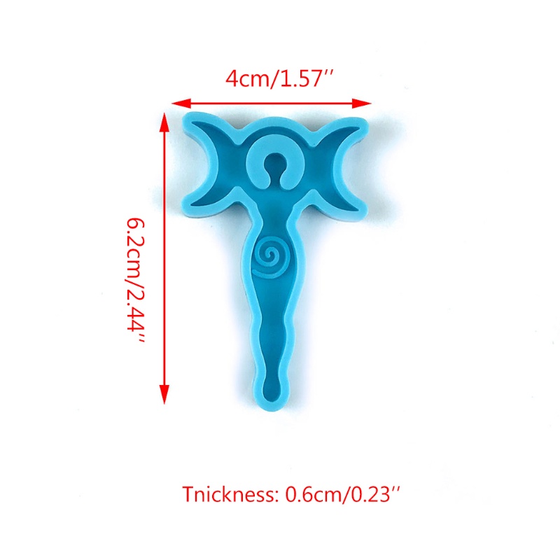 Sa Khuôn Silicon Làm Móc Khóa Trang Sức DIY