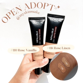 Kem Nền L'Oreal Infallible 24H Matte Cover 35ml (tuýp)