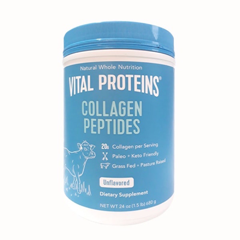 Bột Collagen Vital Proteins Collagen Peptides 680g (Date 2025 )