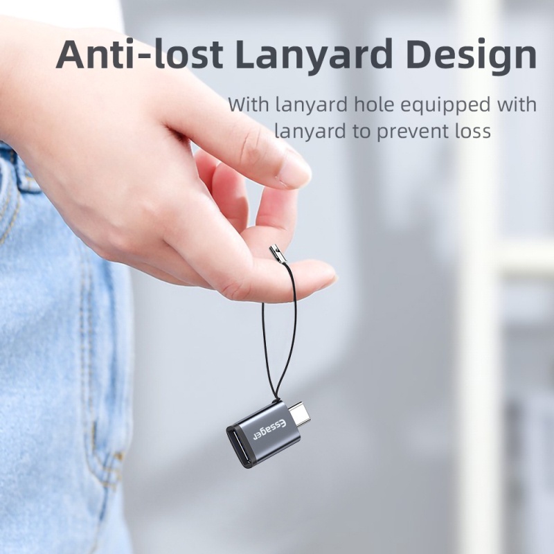 Essager Đầu Chuyển Đổi Usb Type C Otg Sang Usb 3.0 Cho Macbook Xiaomi Mi Samsung | BigBuy360 - bigbuy360.vn