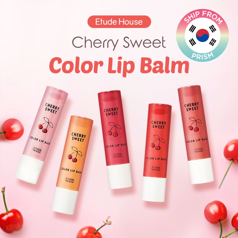 Son Dưỡng Môi Etude House Với 5 Màu Sắc Tự Nhiên Tùy Chọn