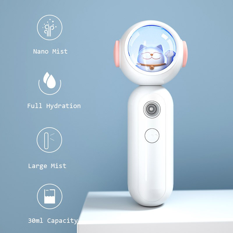 Máy Phun Sương Fnelse Không Dây Mini Dùng Tạo Độ Ẩm Cho Không Khí 30ml
