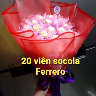 Bó hoa socola Ferrero