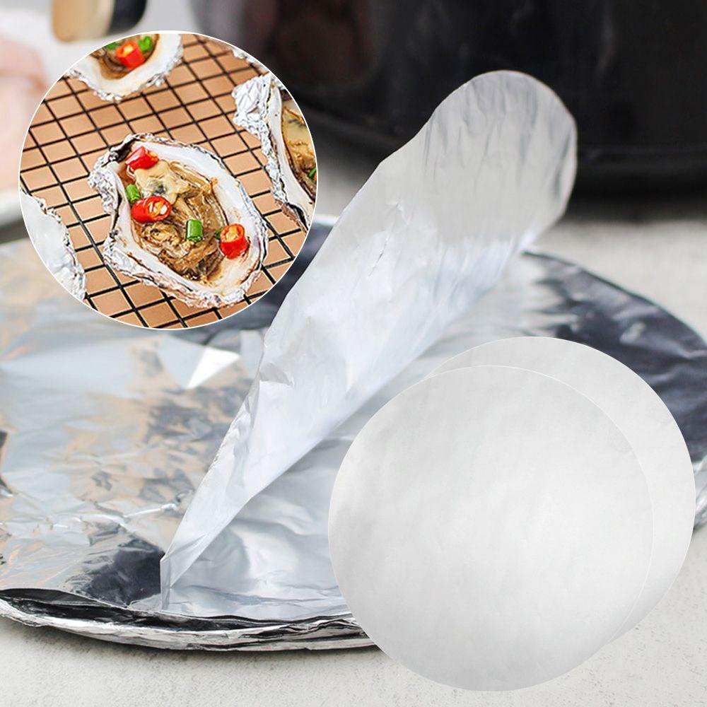 ESPO Set 50 Tấm Lót Lá Thiếc Chống Dính Chống Dầu Dùng Một Lần Để Nướng Bánh