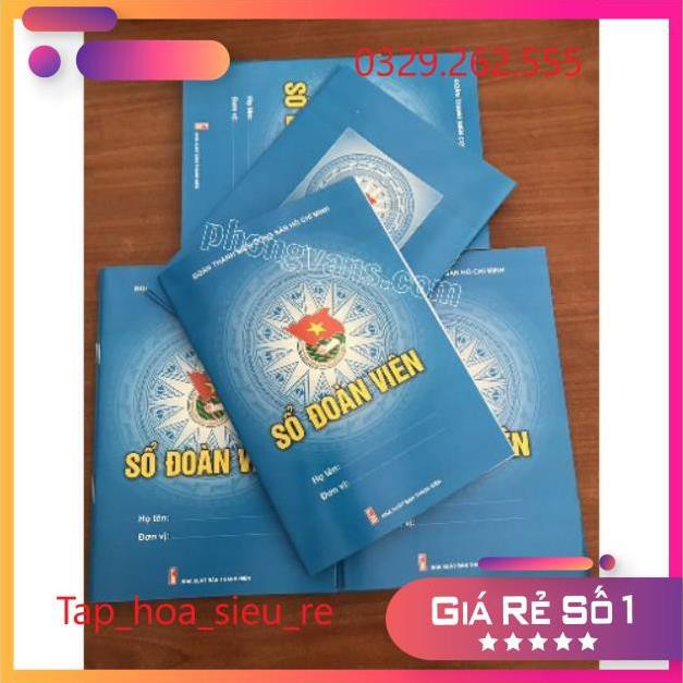 (Rẻ Vô địch) Sổ đoàn viên hàng dầy đẹp