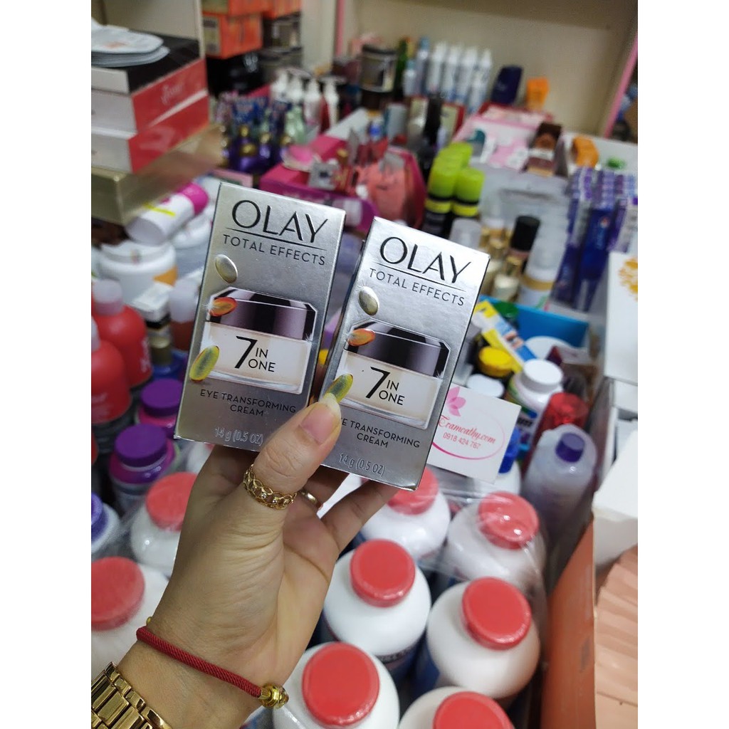 Kem Dưỡng Mắt Olay Total Effects 7-in-one Anti-Aging Transforming Eye Cream 14g