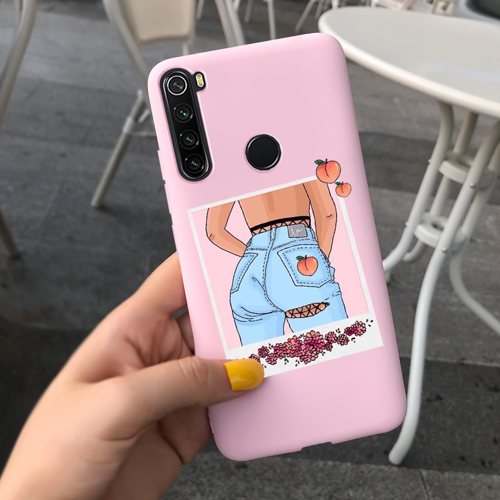 CANDY LADY Ốp Lưng Điện Thoại Kiểu Dáng Thời Trang Dành Cho Xiaomi Redmi Note 8 / 8t / 8 Pro