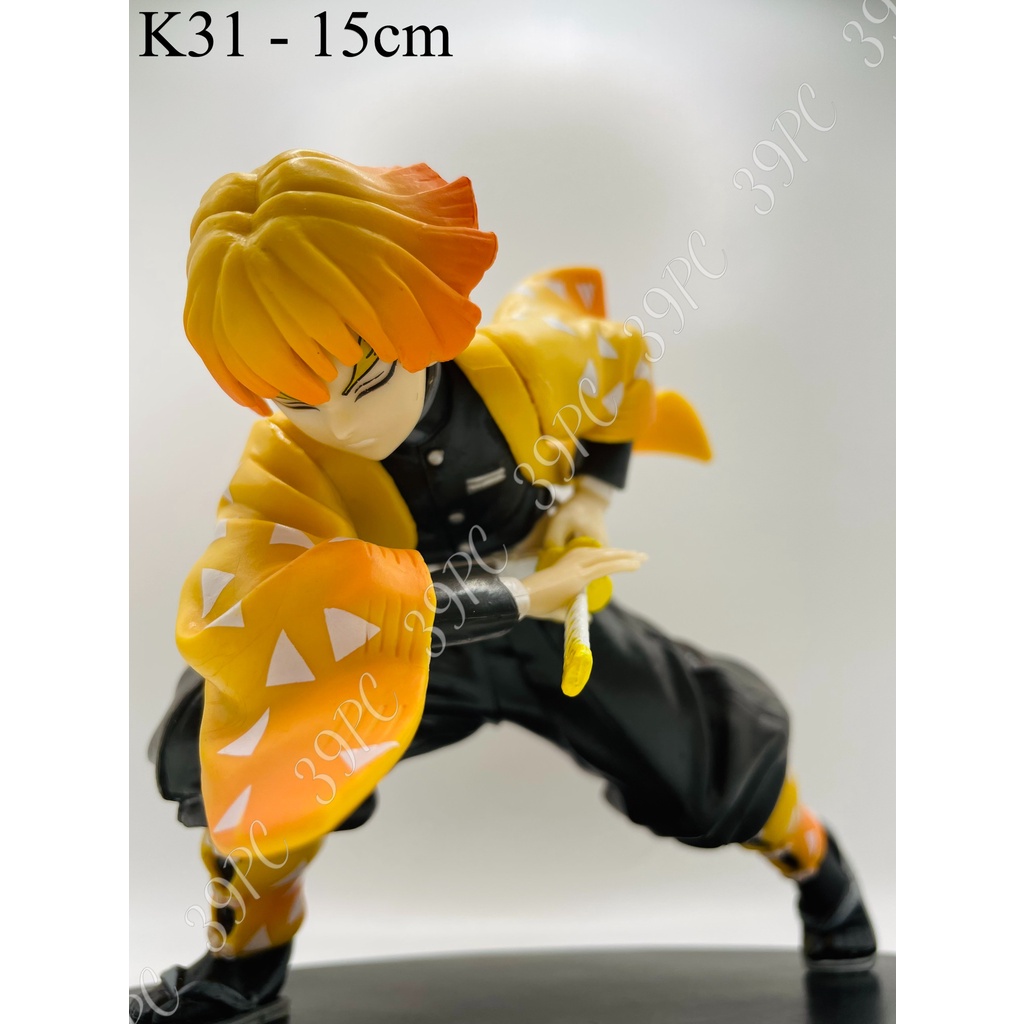 [39PC] Mô Hình Thanh Gươm Diệt Quỷ - Kimetsu no Yaiba – Demon Slayer – Mô Hình Zenitsu Tanjiro Nezuko Giyuu Shinobu