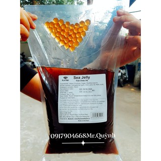 Thạch 3q caramel sea jelly gói 2kg đang rất hot