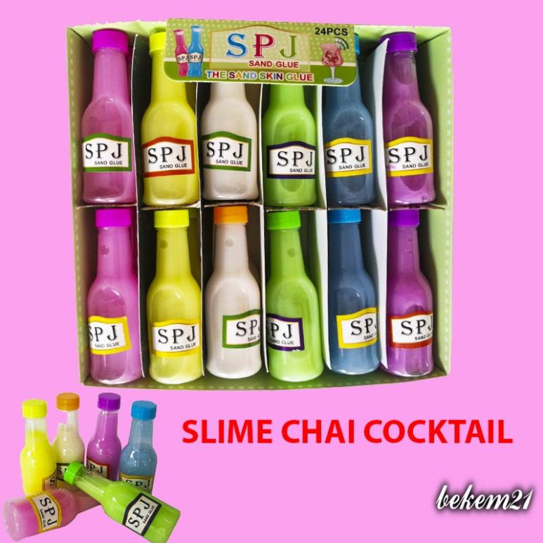 Slime chai nước ngọt Rio-SPJ nhiều mẫu thiết kế độc đáo ấn tượng đồ chơi slam gudetama