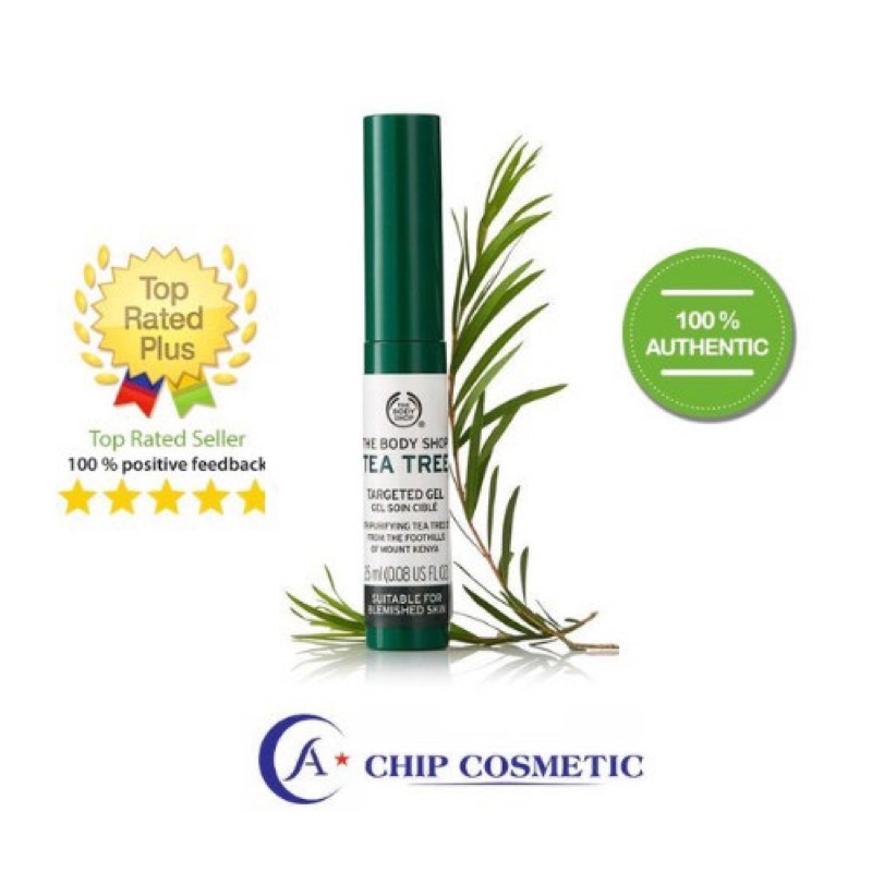 Gel chấm mụn mờ thâm Tea Tree Targeted Gel The Body Shop