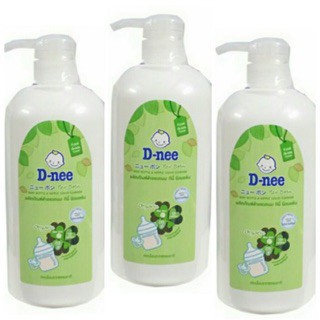 (HCM) Combo 3 CHAI rửa bình sữa Dnee 600ml Thái Lan