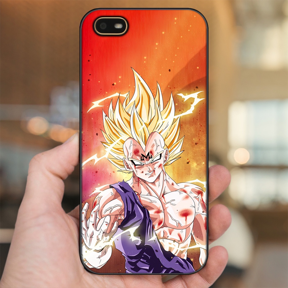 Ốp lưng Oppo A1K viền đen in hình Vegeta Dragon Ball