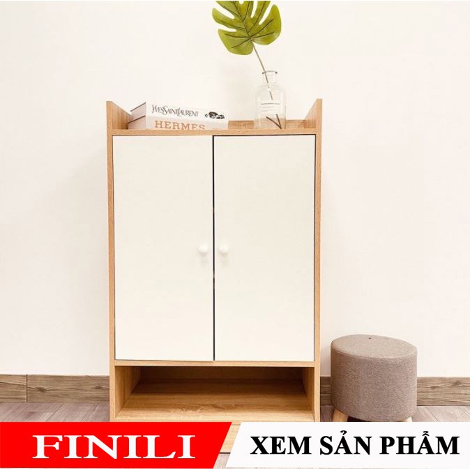 Tủ giày gỗ thông minh Multi 4F hiện đại phòng khách/ngủ FNL108.41