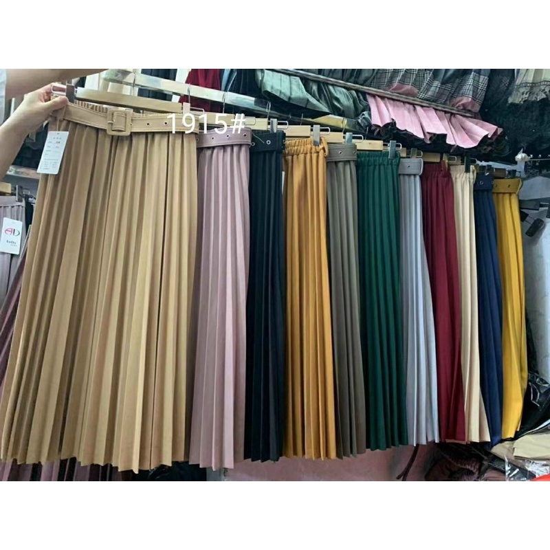 Chân Váy Hot xếp ly dài-kèm Đai.(hàng QC) | BigBuy360 - bigbuy360.vn