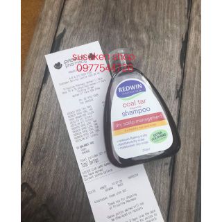Dầu gội dưỡng tóc Redwin coal tar